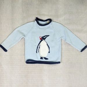 L.L. Bean Vintage Roll Neck Penguin Sweater